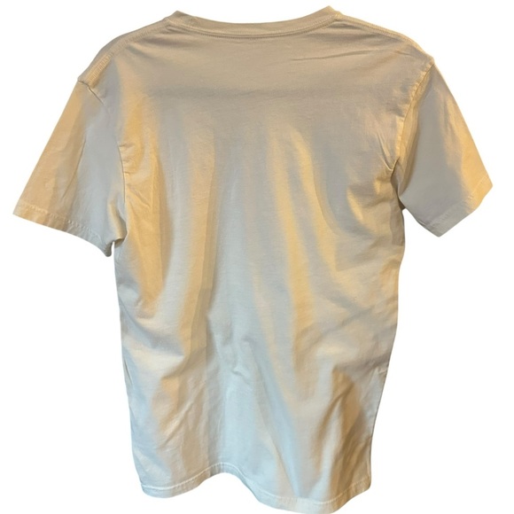 Gucci White T-Shirt with Black Logo size M - Picture 3 of 4